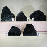 Specular Hematite freestanding cut base